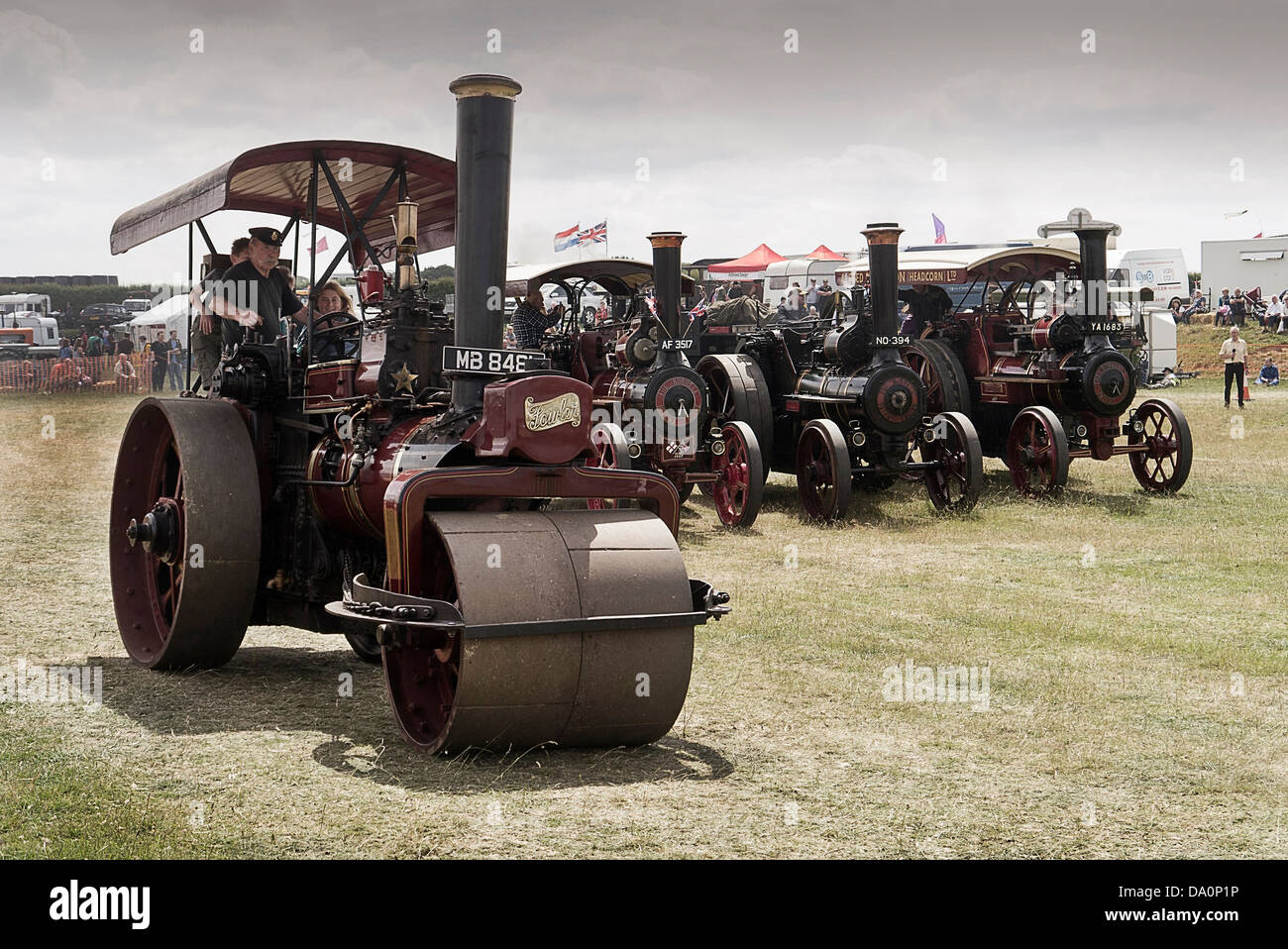 Preston Steam Rally Kent Vereinigtes Königreich Stockfoto