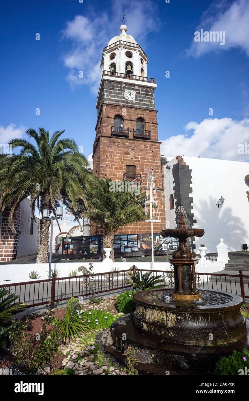 Nuestra Señora de Guadalupe Kirche, Teguise, Lanzarote, Kanarische Inseln, Spanien Stockfoto