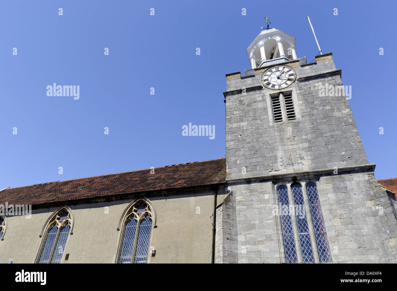 St. Thomas Kirche, Lymington, Hampshire, England Stockfoto