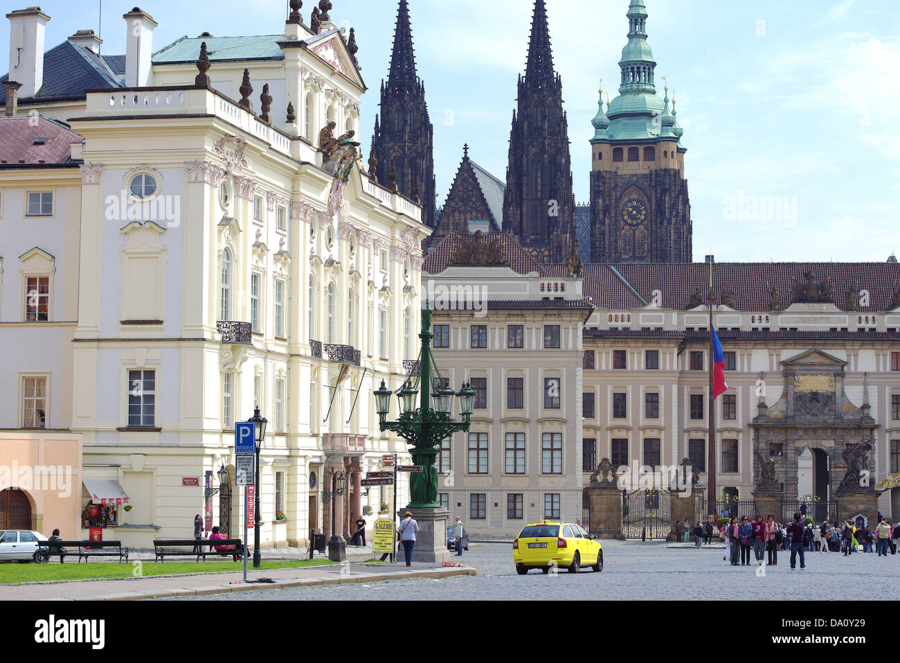 Prager Hradschin-Tschechien Stockfoto