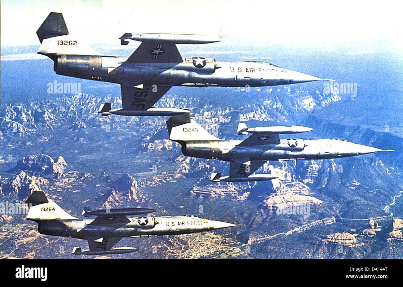 Luke AFB - f-104 Starfighter Stockfoto