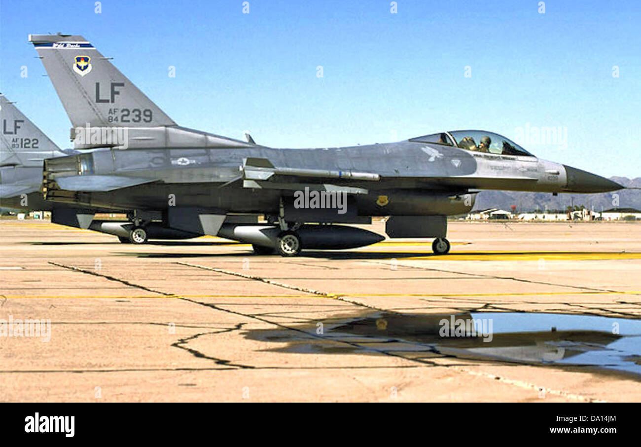 309. Fighter Squadron - General Dynamics F - 16C Block 25C Fighting Falcon 84-1239 Stockfoto