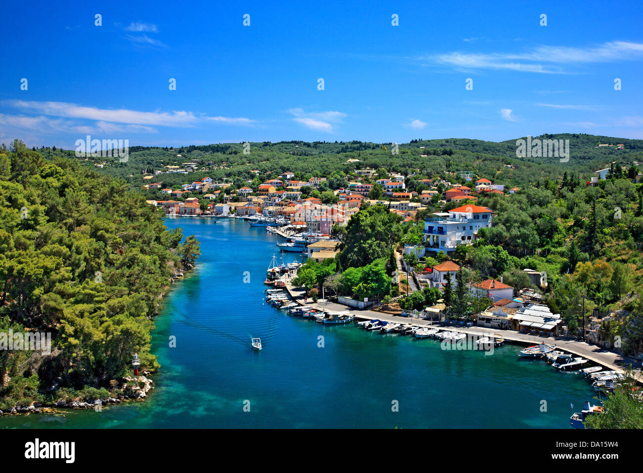 Gaios, der "Hauptstadt" der Insel Paxos (oder "Paxi"), der kleinen