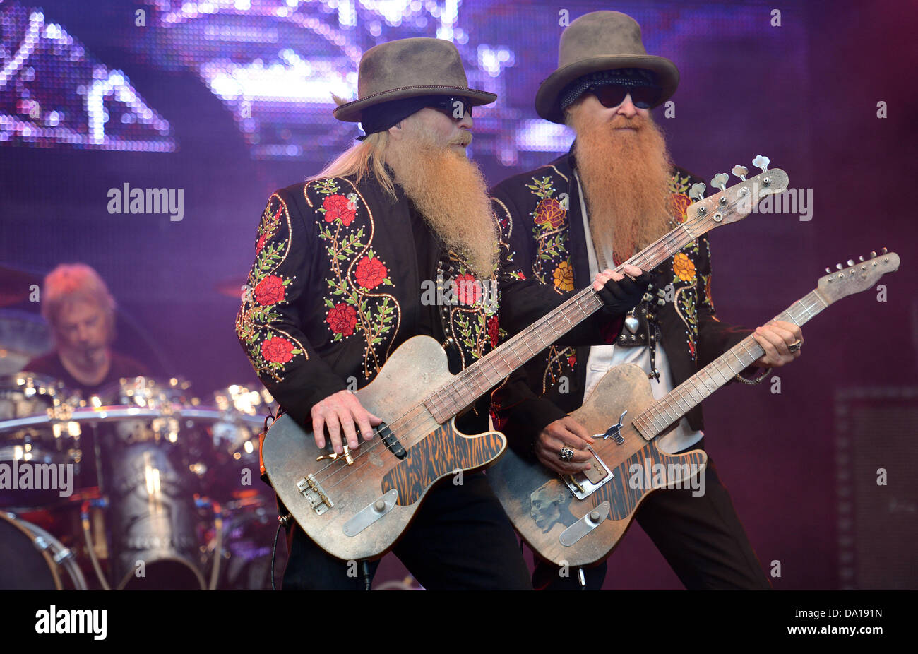 Zz Top Us Rock Band Stockfotos Und Bilder Kaufen Alamy