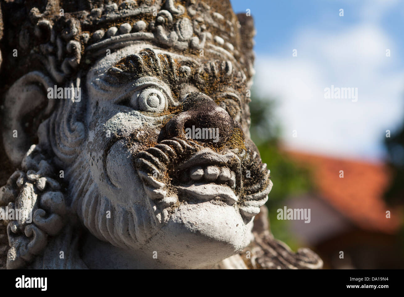 Indonesien, Statue im Tempel Brahma Vihara Arama Stockfoto