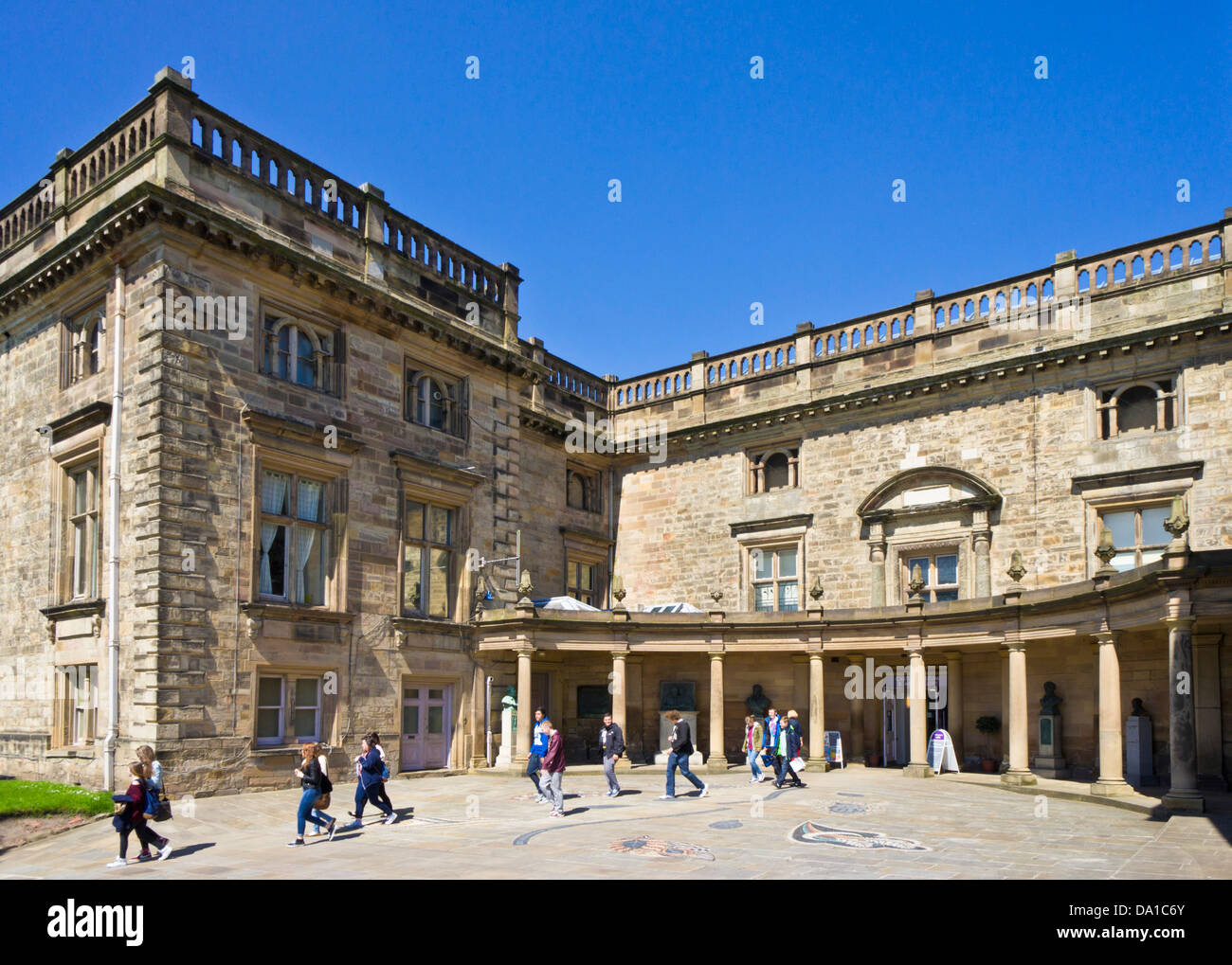 Nottingham Schloß außen Nottinghamshire East Midlands England UK GB EU Europa Stockfoto