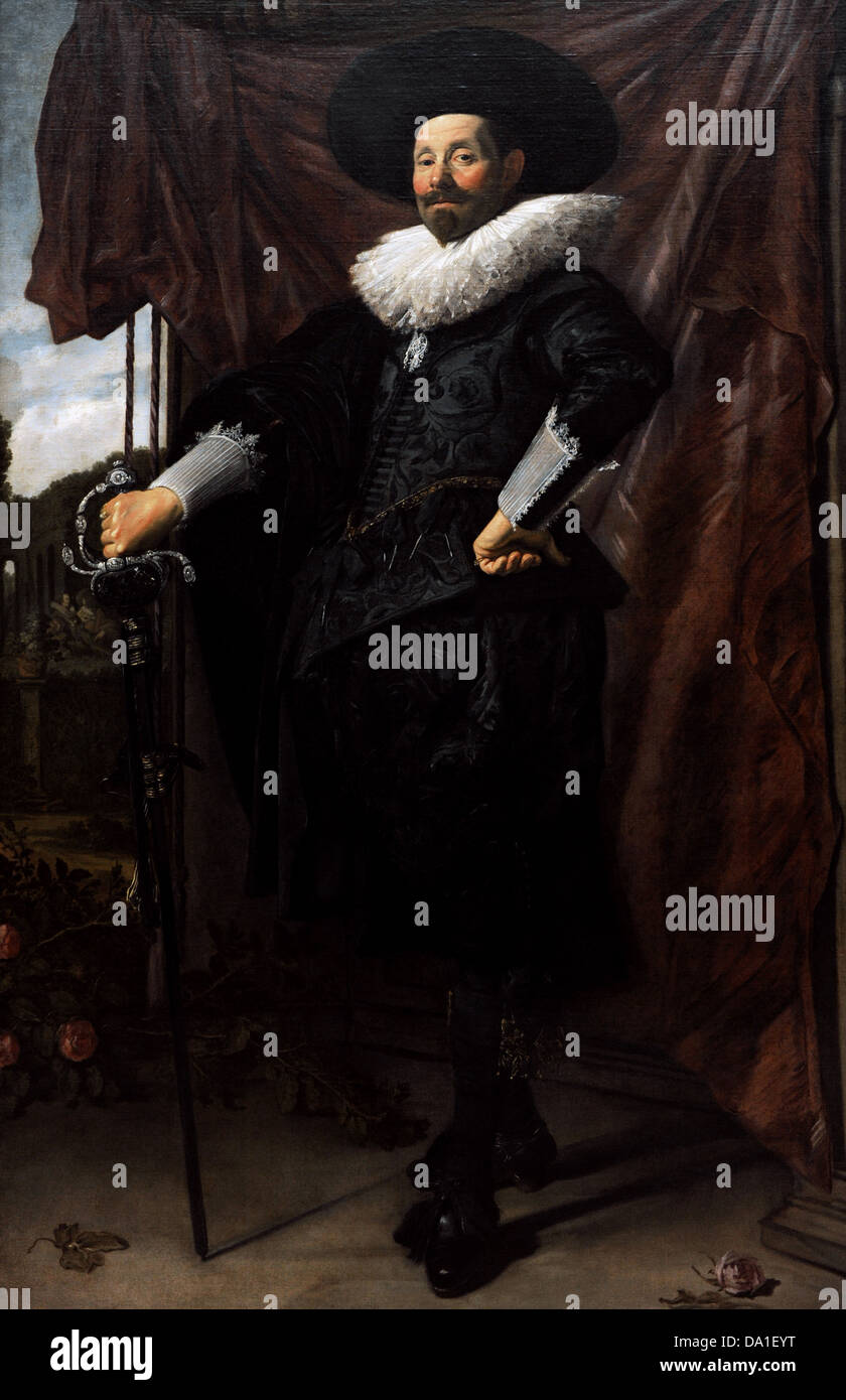 Frans Hals (1580-1666). Niederländischer Maler. Porträt des Willem van Heythuysen (1585-1650). 1625-1630. Stockfoto