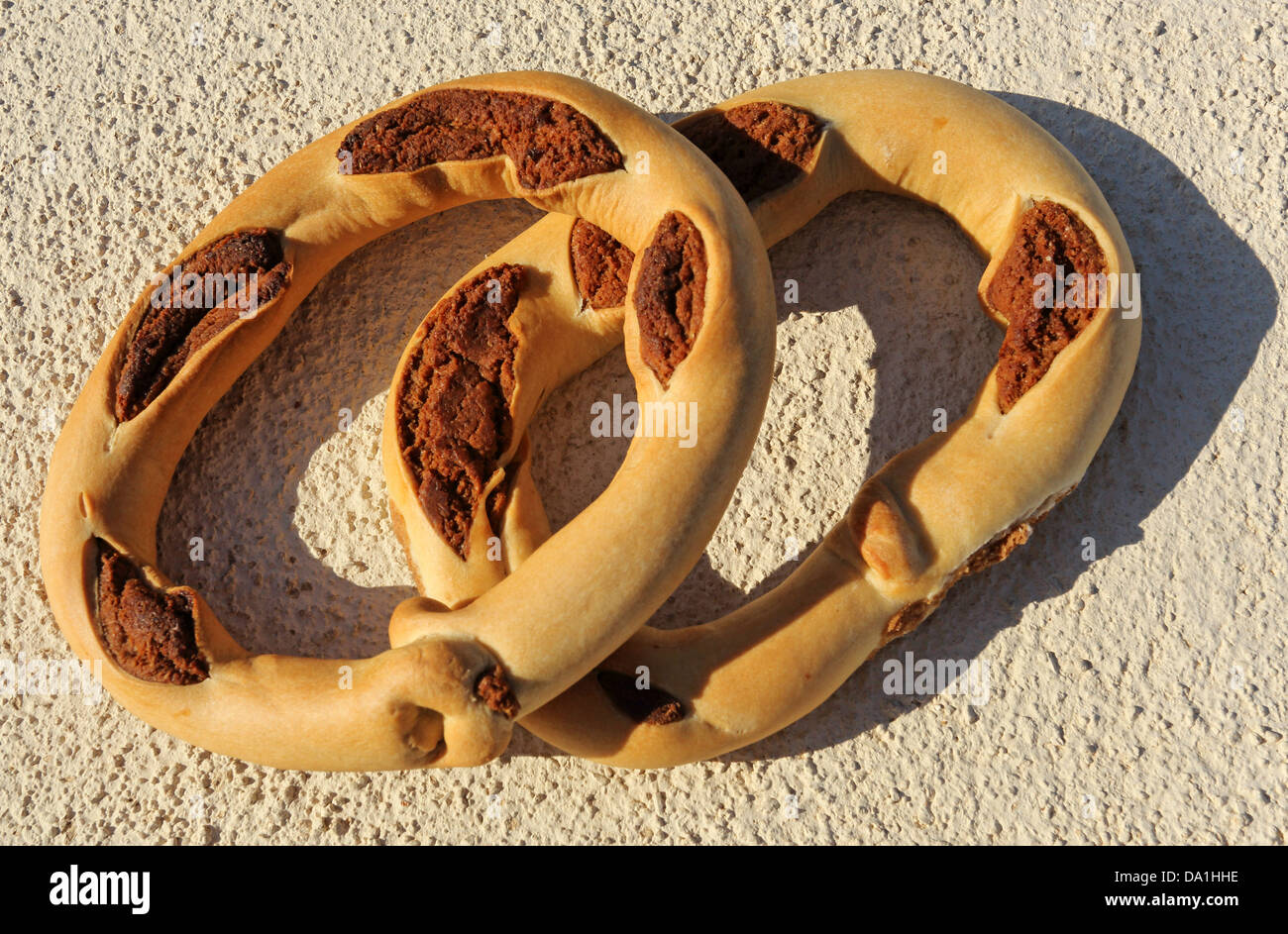 MALTESISCHE HONIG RINGE Stockfoto