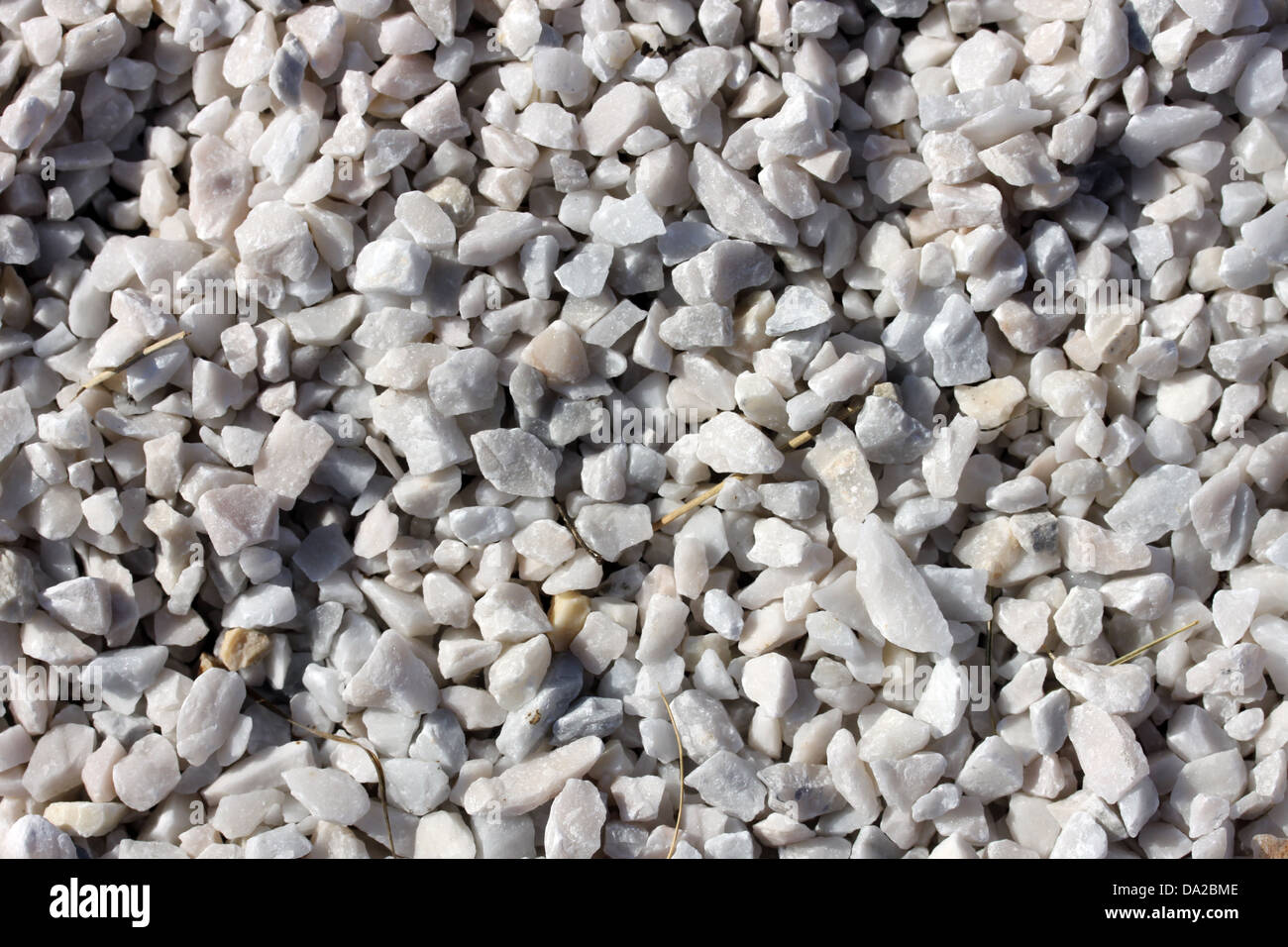 Dies ist eine weiße Schotter, wie schönen Stein Hintergrund. Stockfoto