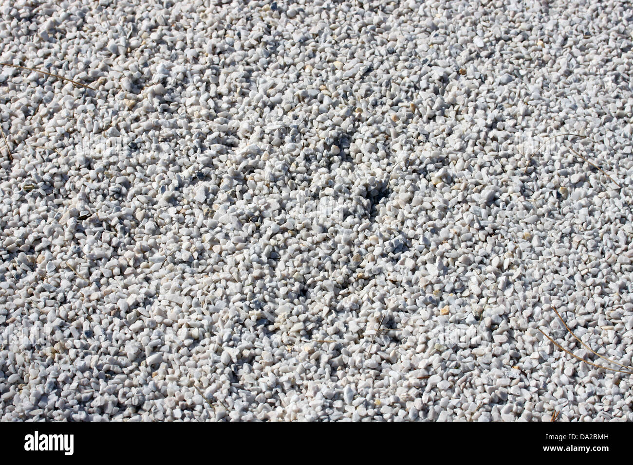 Dies ist eine weiße Schotter, wie schönen Stein Hintergrund. Stockfoto