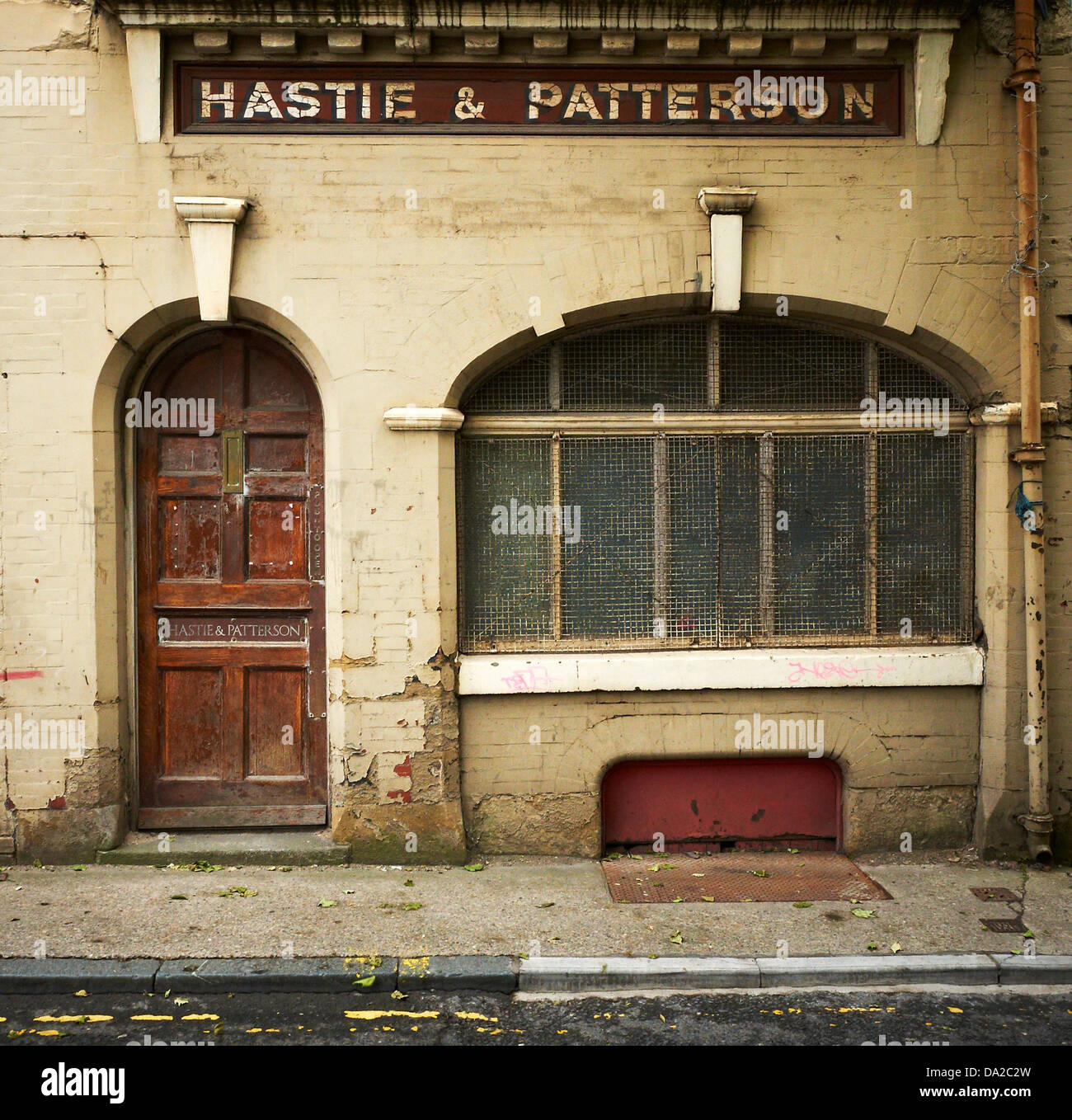 Hastie & Patterson Elektriker ehemalige Werkstatt in Liverpool UK Stockfoto