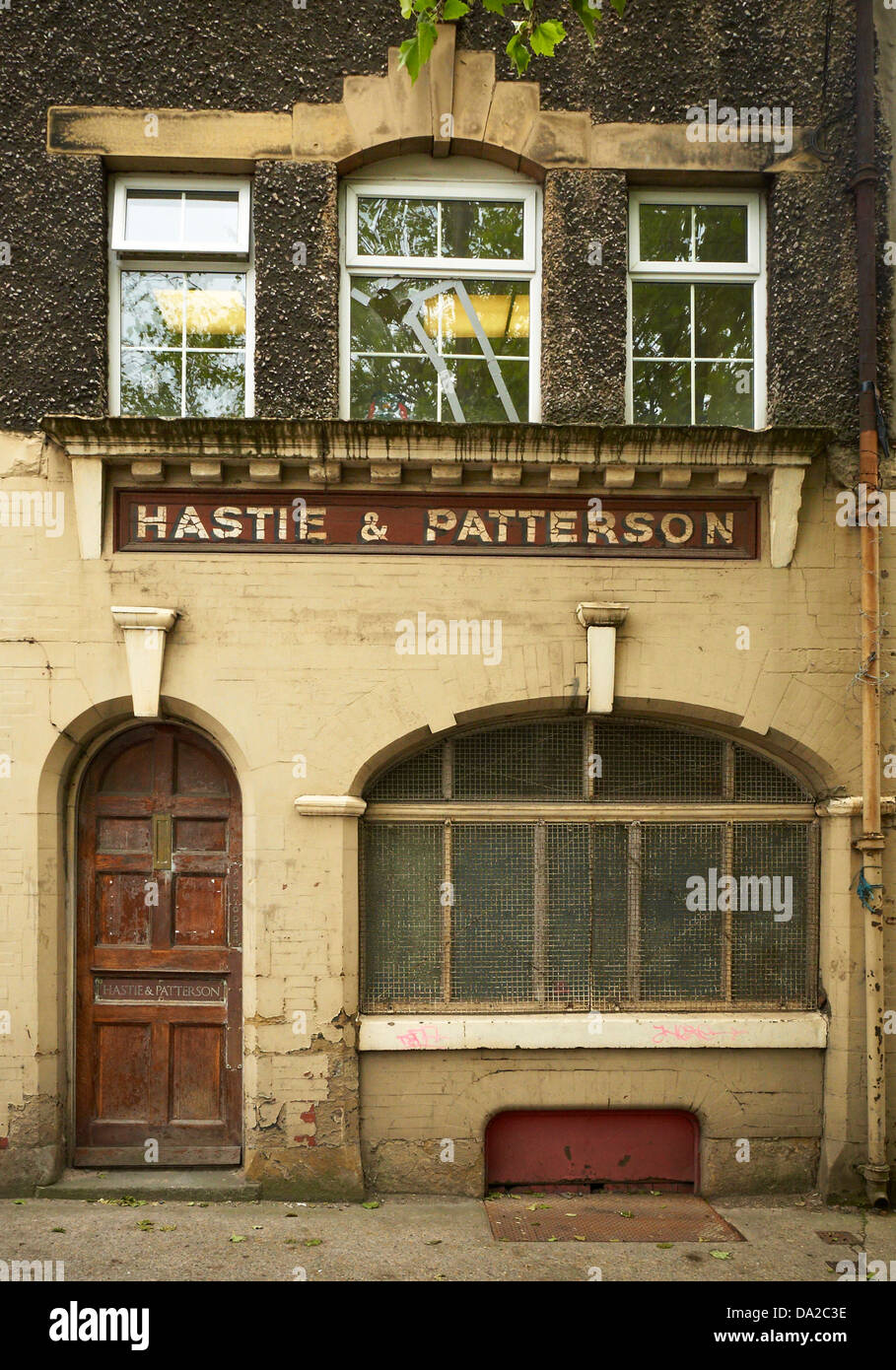 Hastie & Patterson Elektriker ehemalige Werkstatt in Liverpool UK Stockfoto
