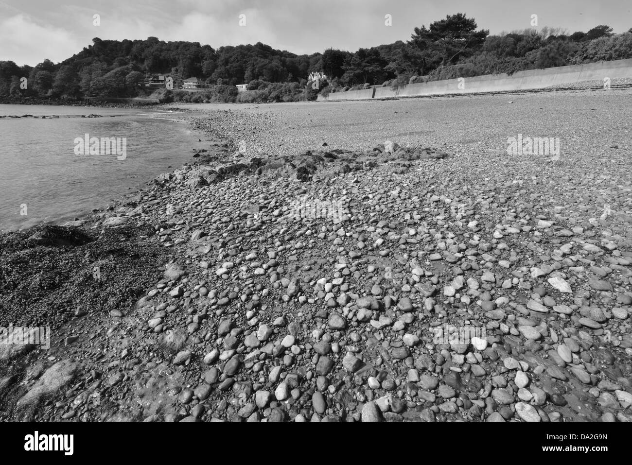 Archirondel Bucht auf Jersey auf den Kanalinseln. Stockfoto