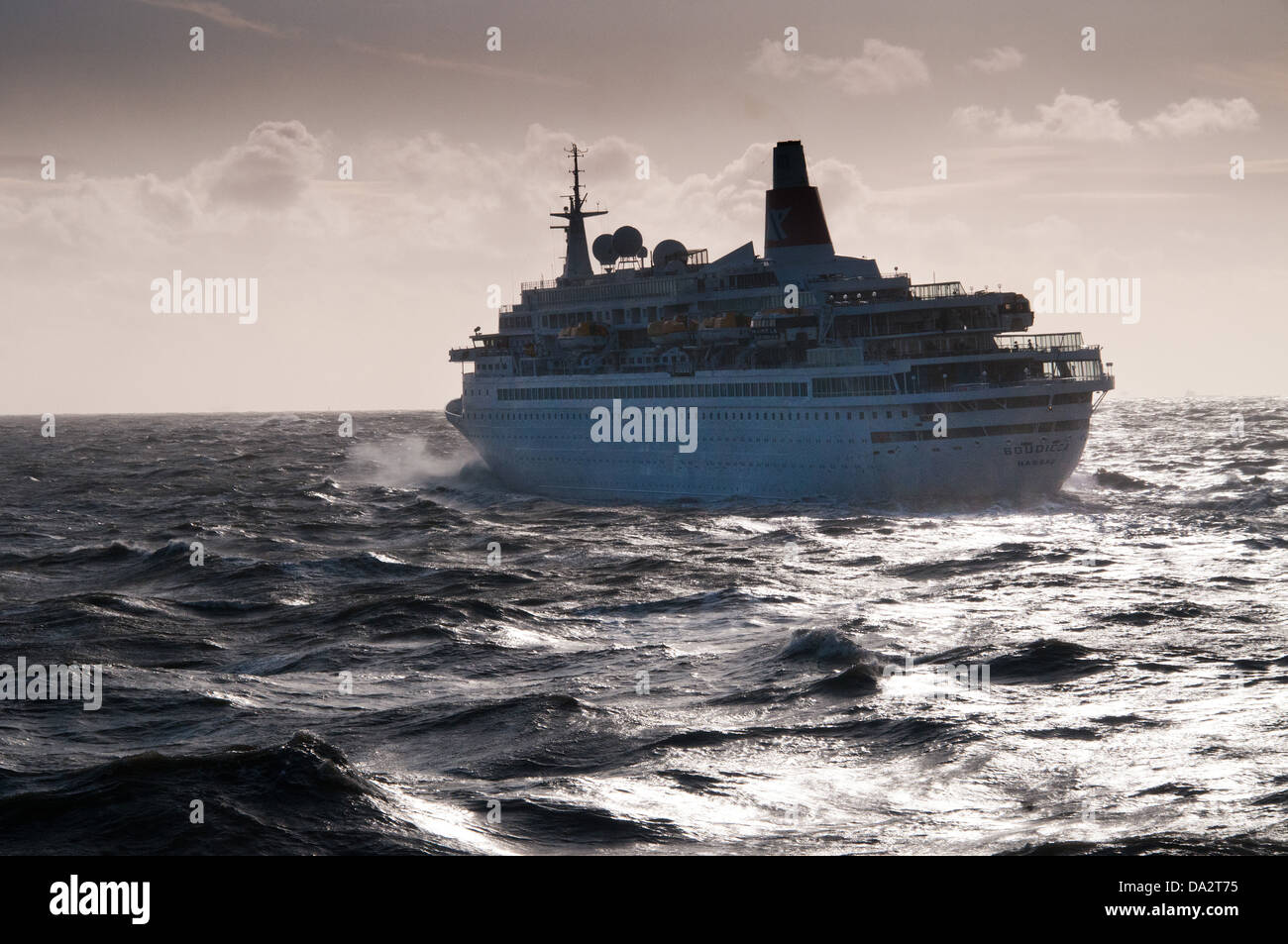 MV Boudicca ein Kreuzfahrtschiff im Besitz und betrieben von Fred. Olsen Cruise Lines Stockfoto