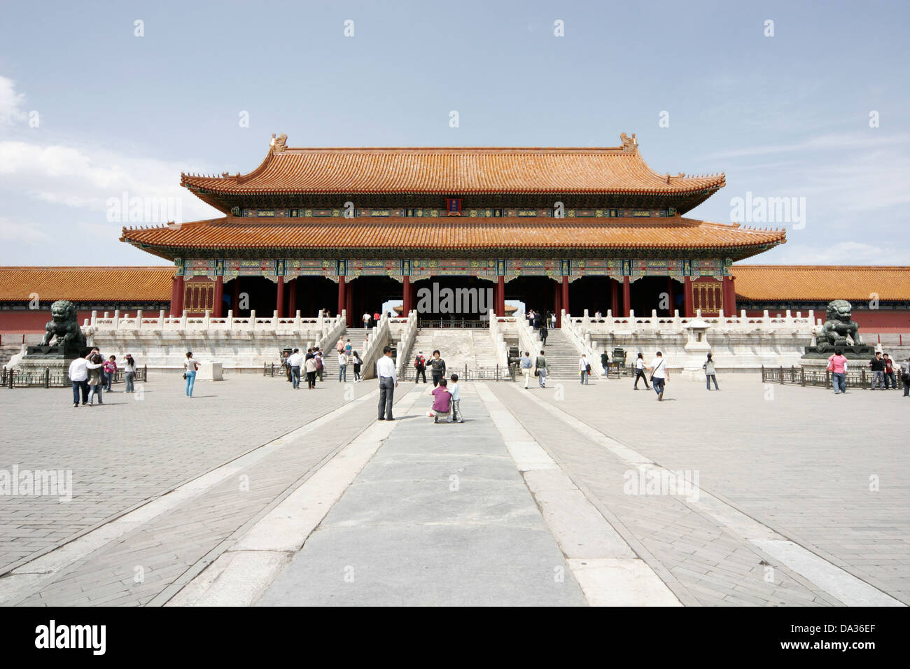 Verbotene Stadt (chinesischen Kaiserpalastes), Beijing, China Stockfoto