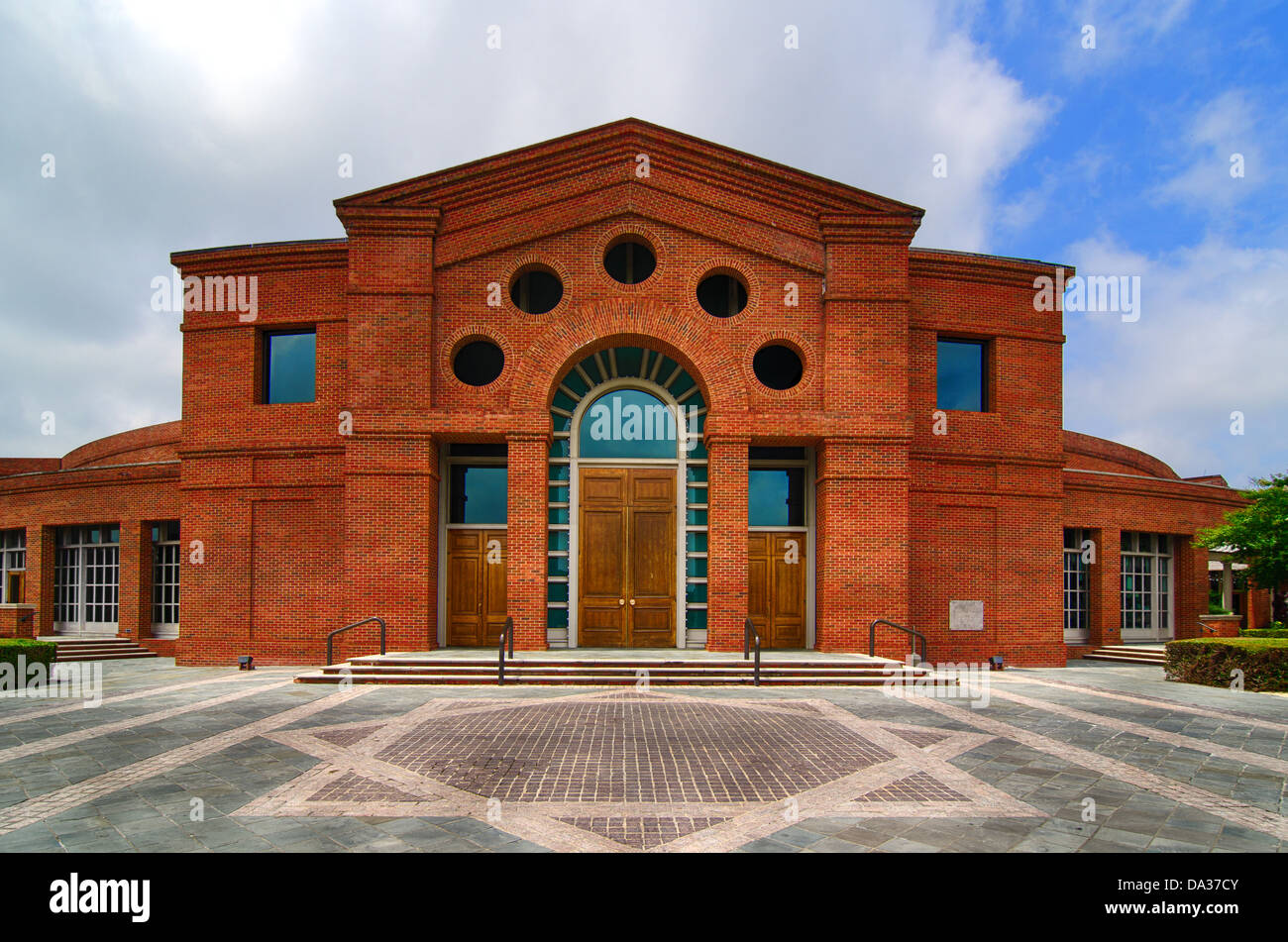 Dieses Bild ist die Fassade des Alabama Shakespeare Festival in Montgomery, Alabama. Stockfoto