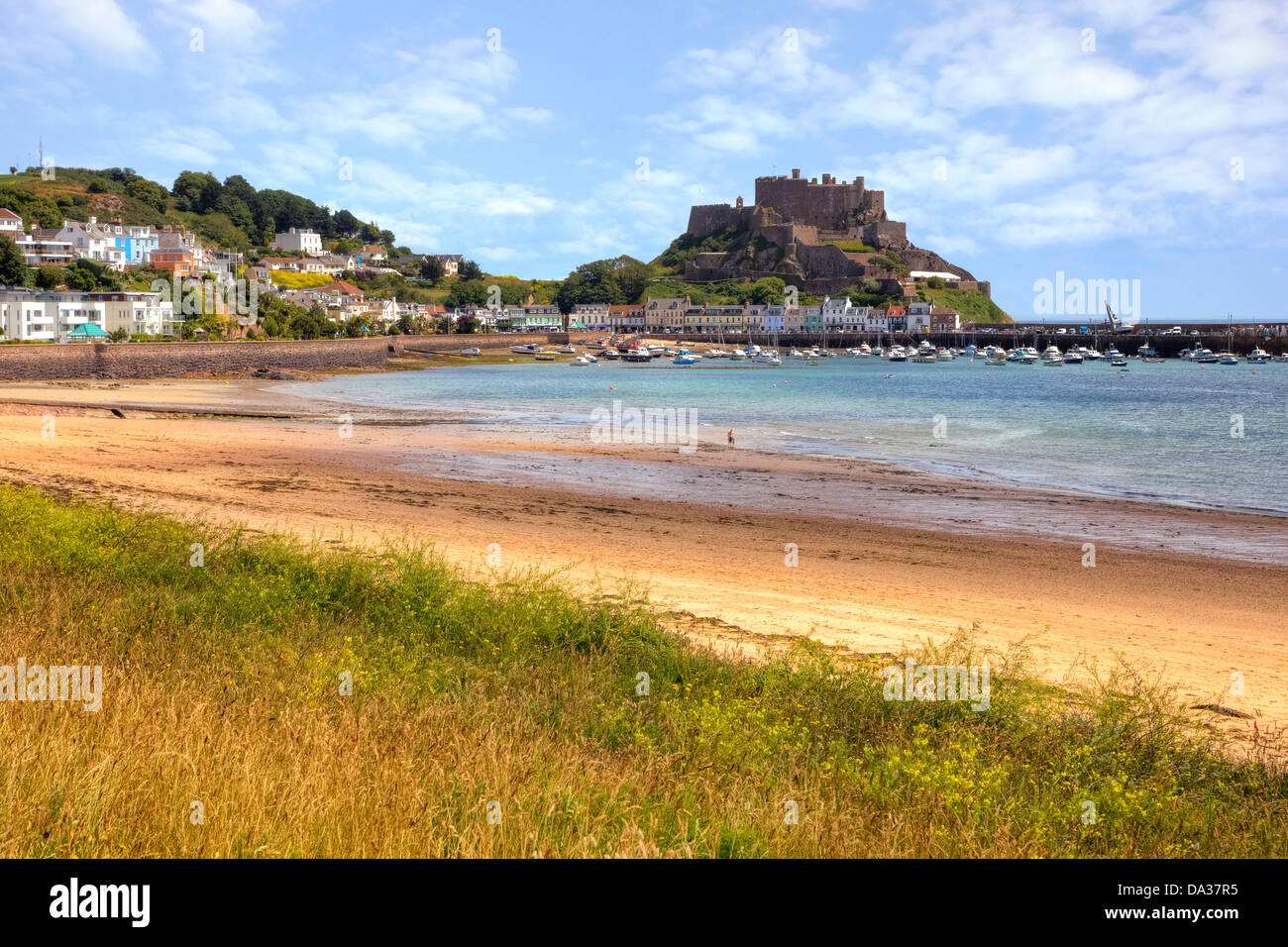 Gorey Castle, Gorey, Jersey, Großbritannien Stockfoto