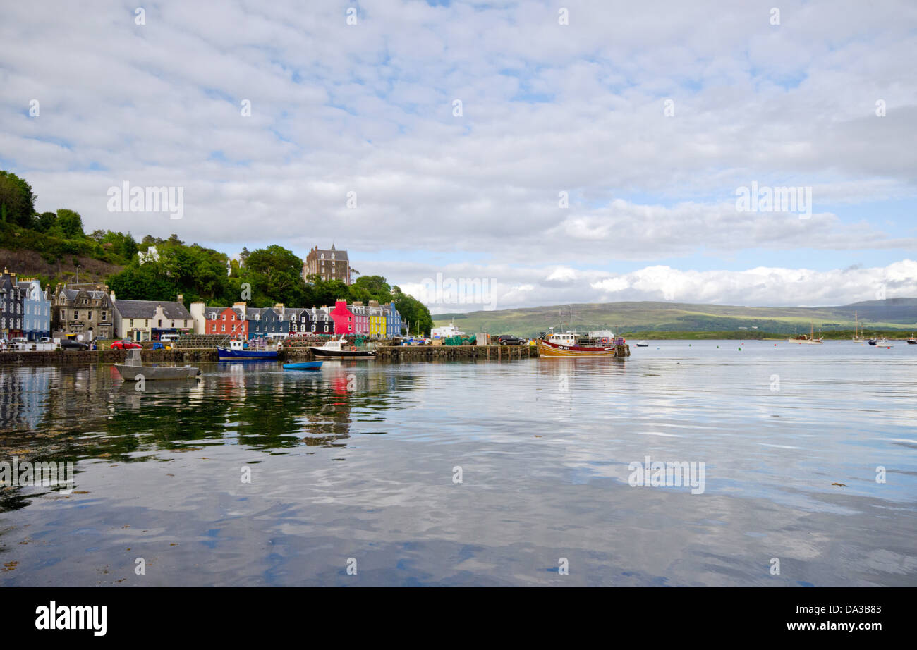 Tobermory Isle of Mull, Schottland Stockfoto