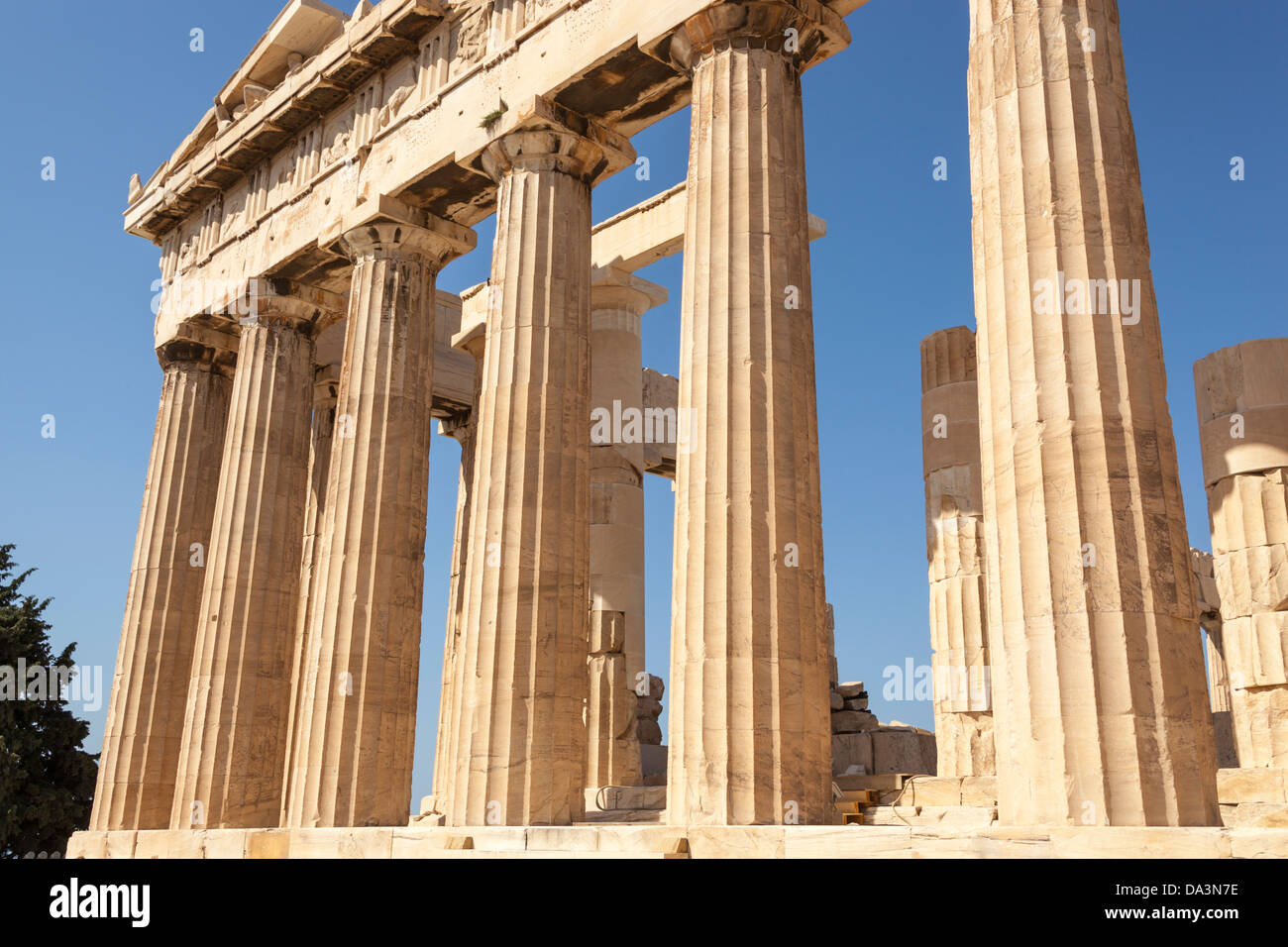 Der Parthenon auf der Akropolis, Athen, Griechenland Stockfoto