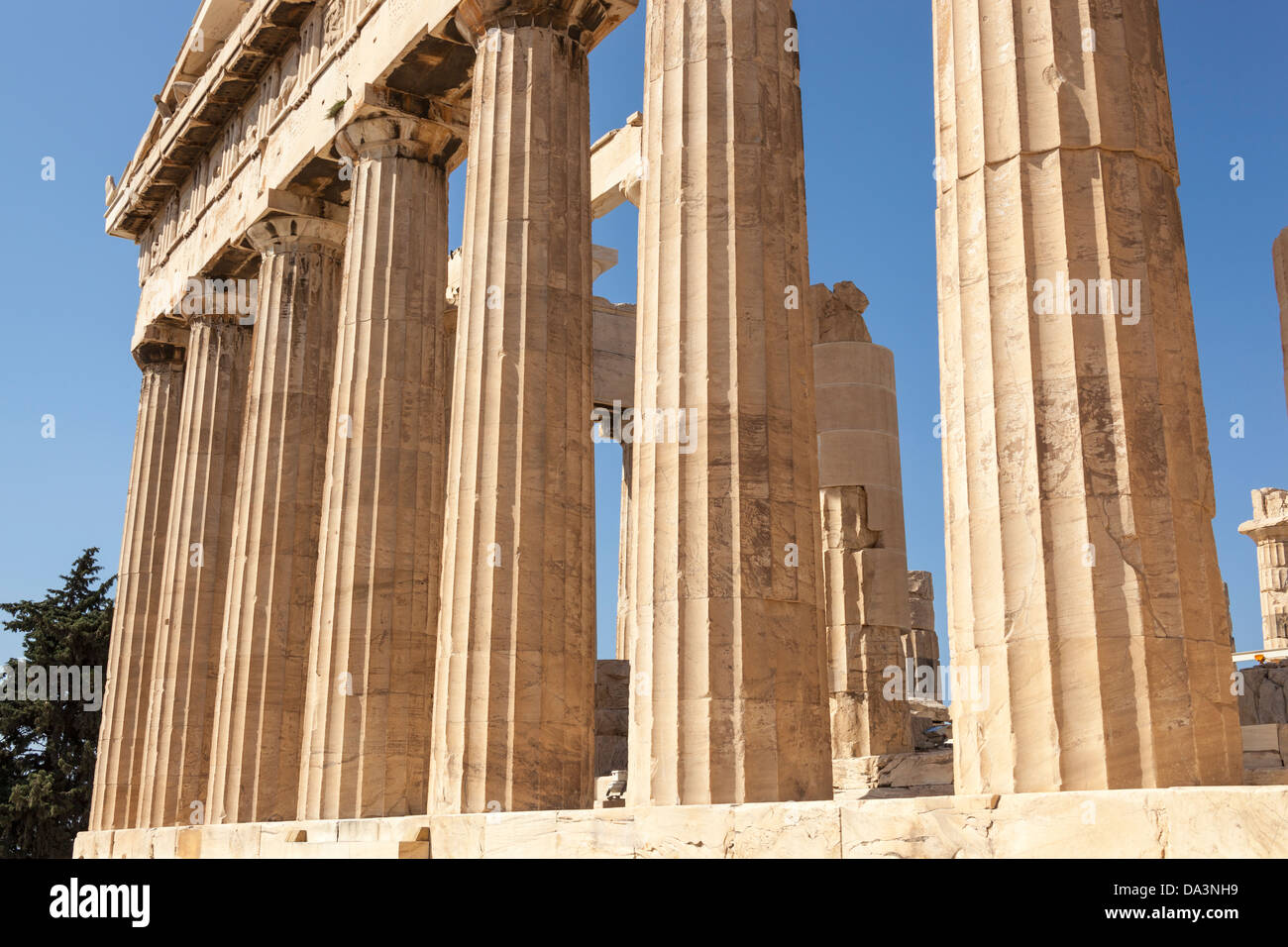 Der Parthenon auf der Akropolis, Athen, Griechenland Stockfoto