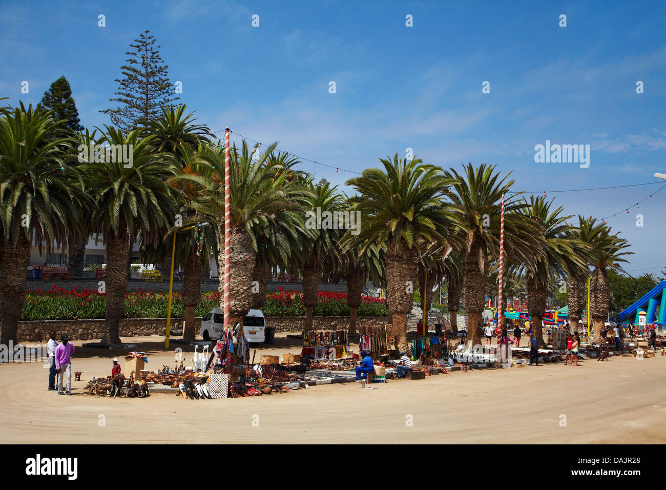 Curio Markt, Swakopmund, Namibia, Afrika Stockfoto