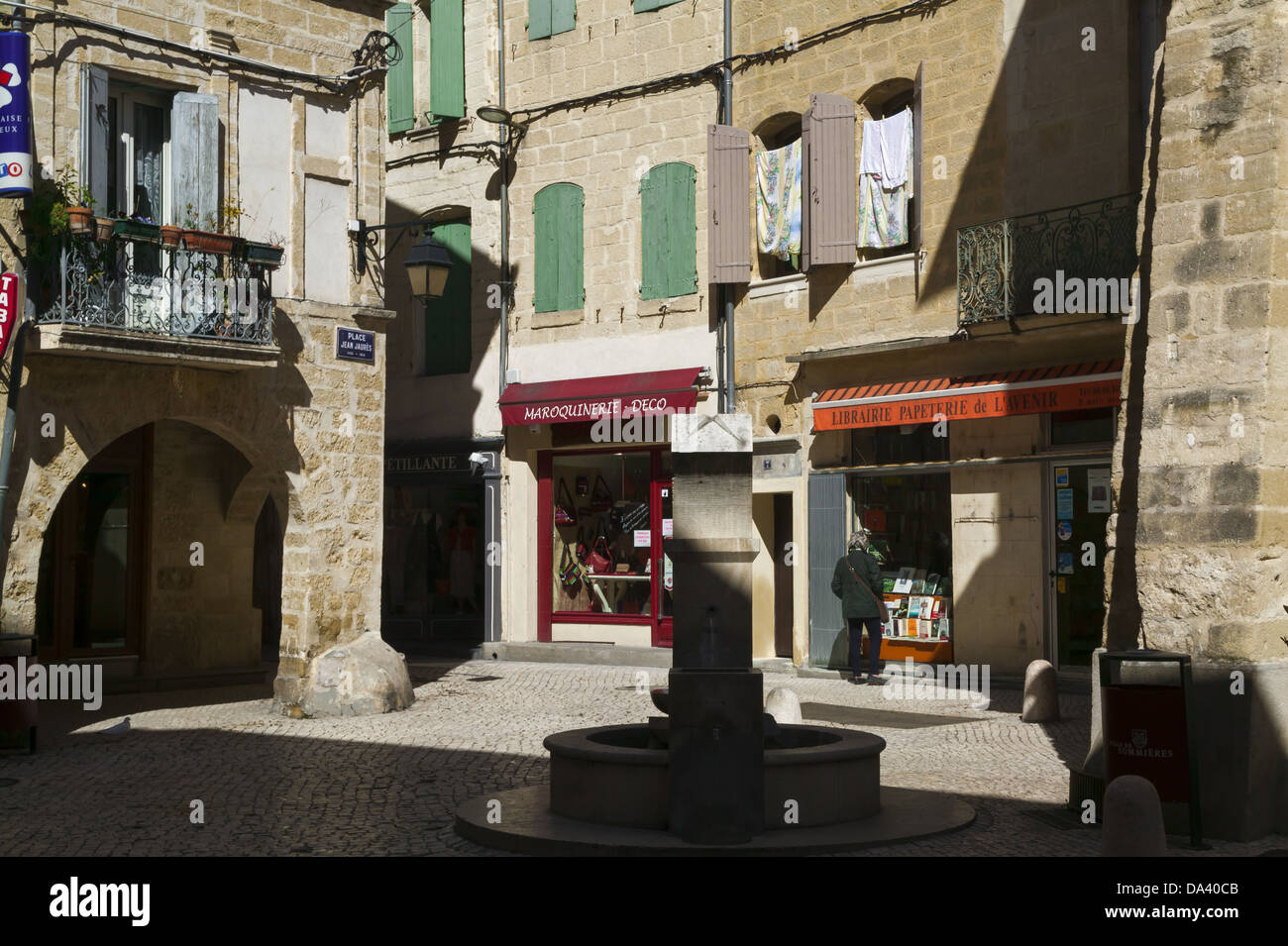 Sommieres, Gard, Languedoc-Roussillon, Frankreich Stockfoto