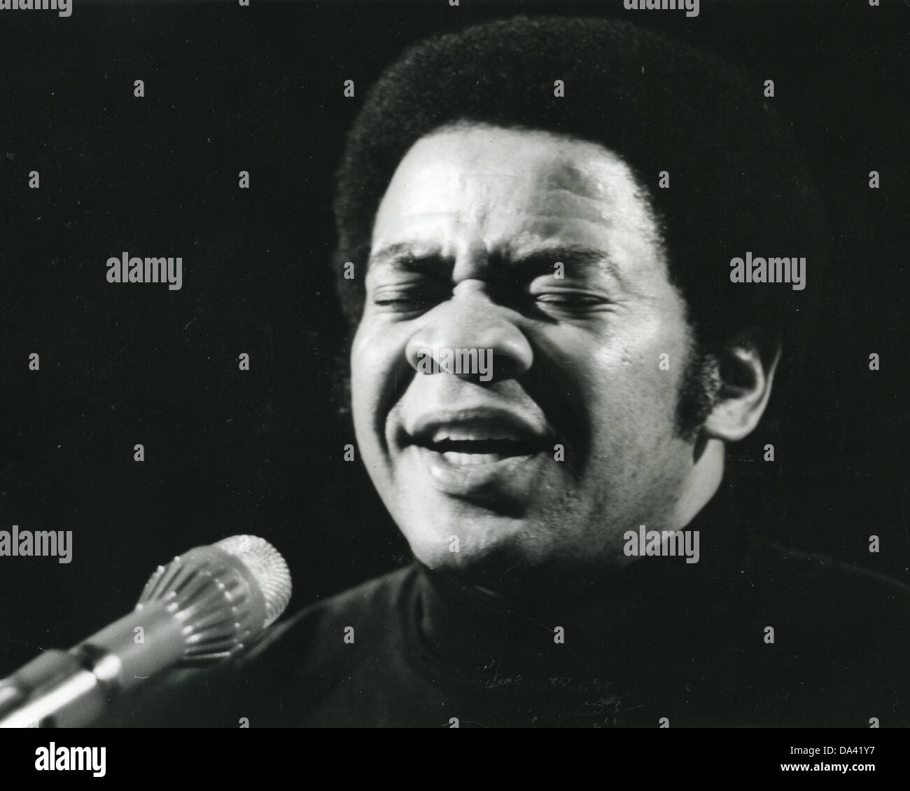 BILL WITHERS uns Popmusiker 1976 Stockfoto