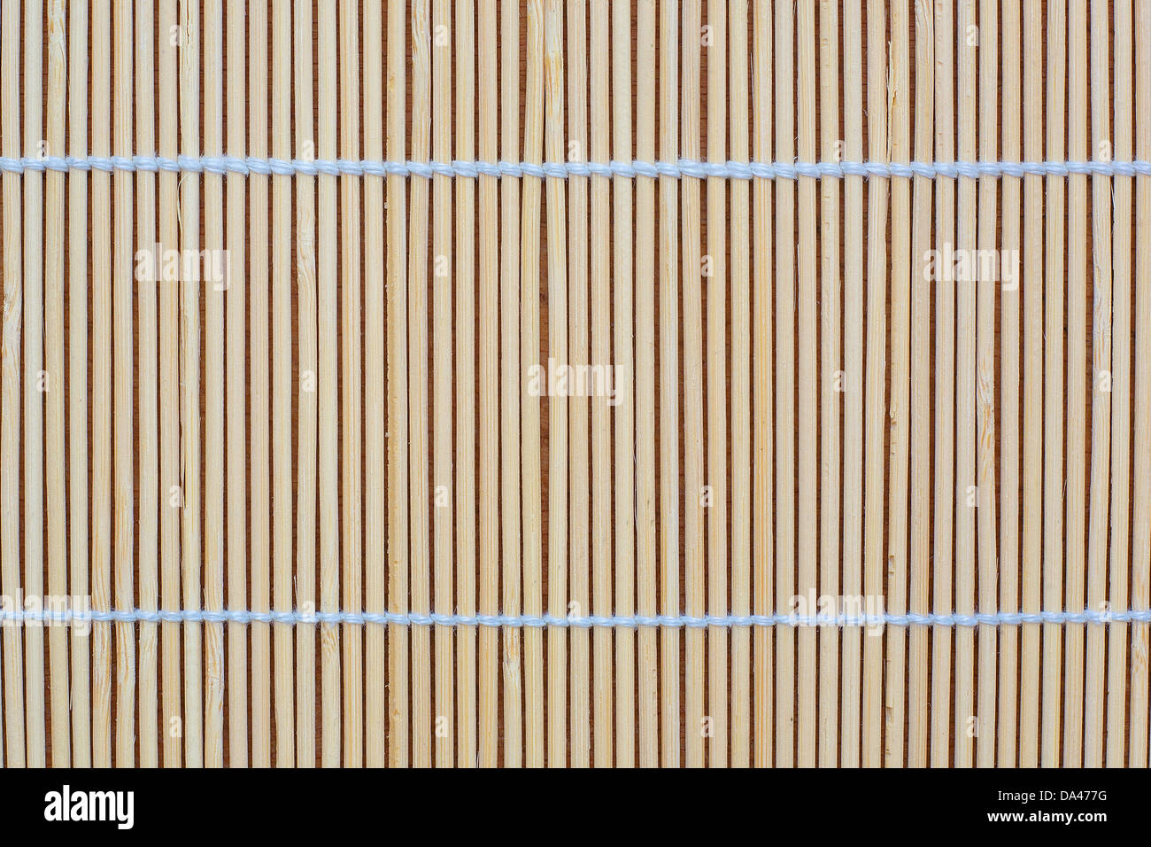 Bambus Stick Stroh Matte Textur, Hintergrund Stockfoto