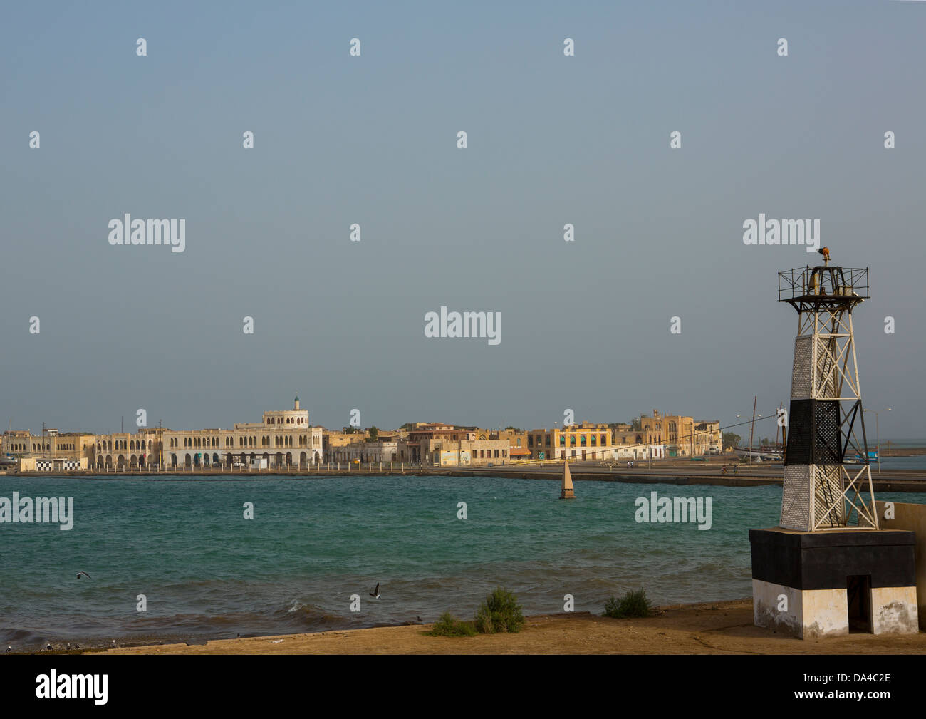 Der Hafen Massawa, Eritrea Stockfoto