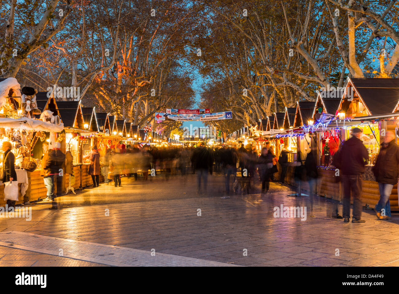 Christmas market montpellier hérault languedoc roussillon Fotos und
