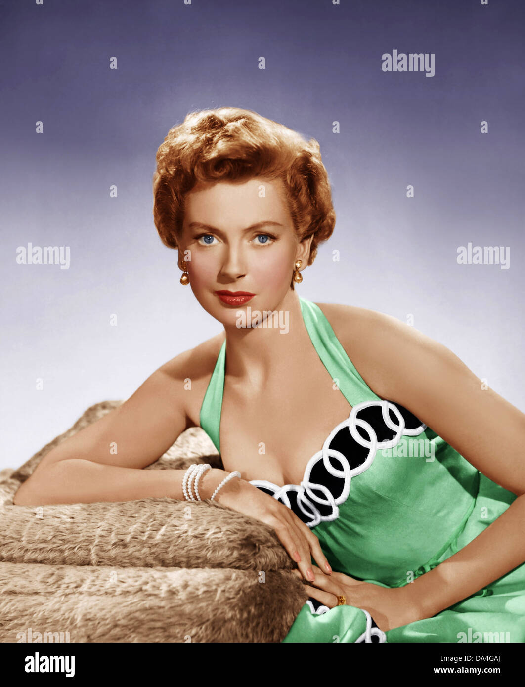 Schottische Filmschauspielerin DEBORAH KERR (1921-2007) über 1955 Stockfoto