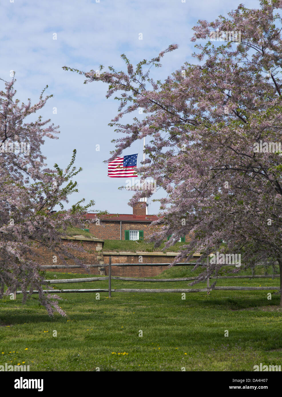 Fort McHenry in Baltimore, Maryland Stockfoto