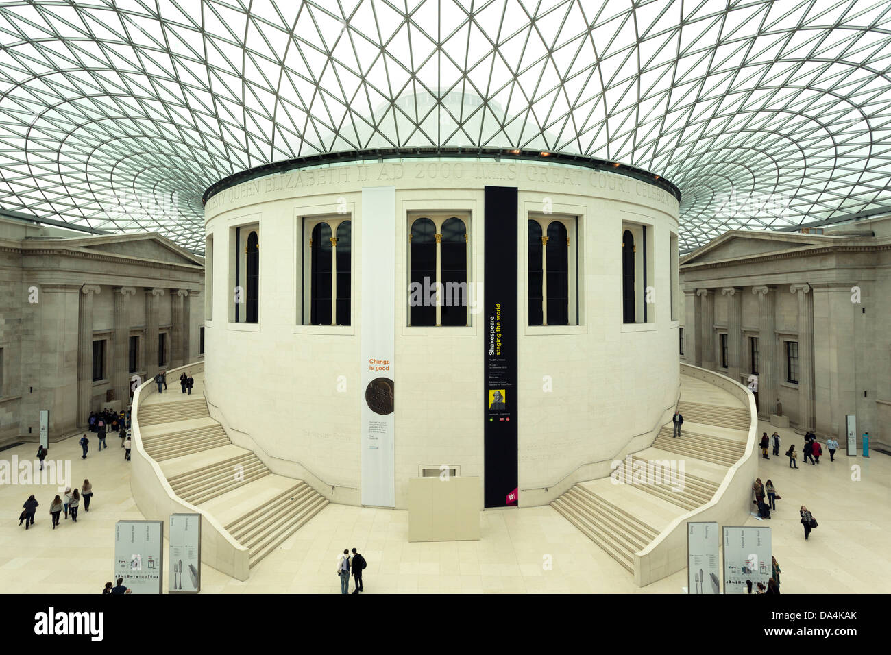 British Museum in London Stockfoto