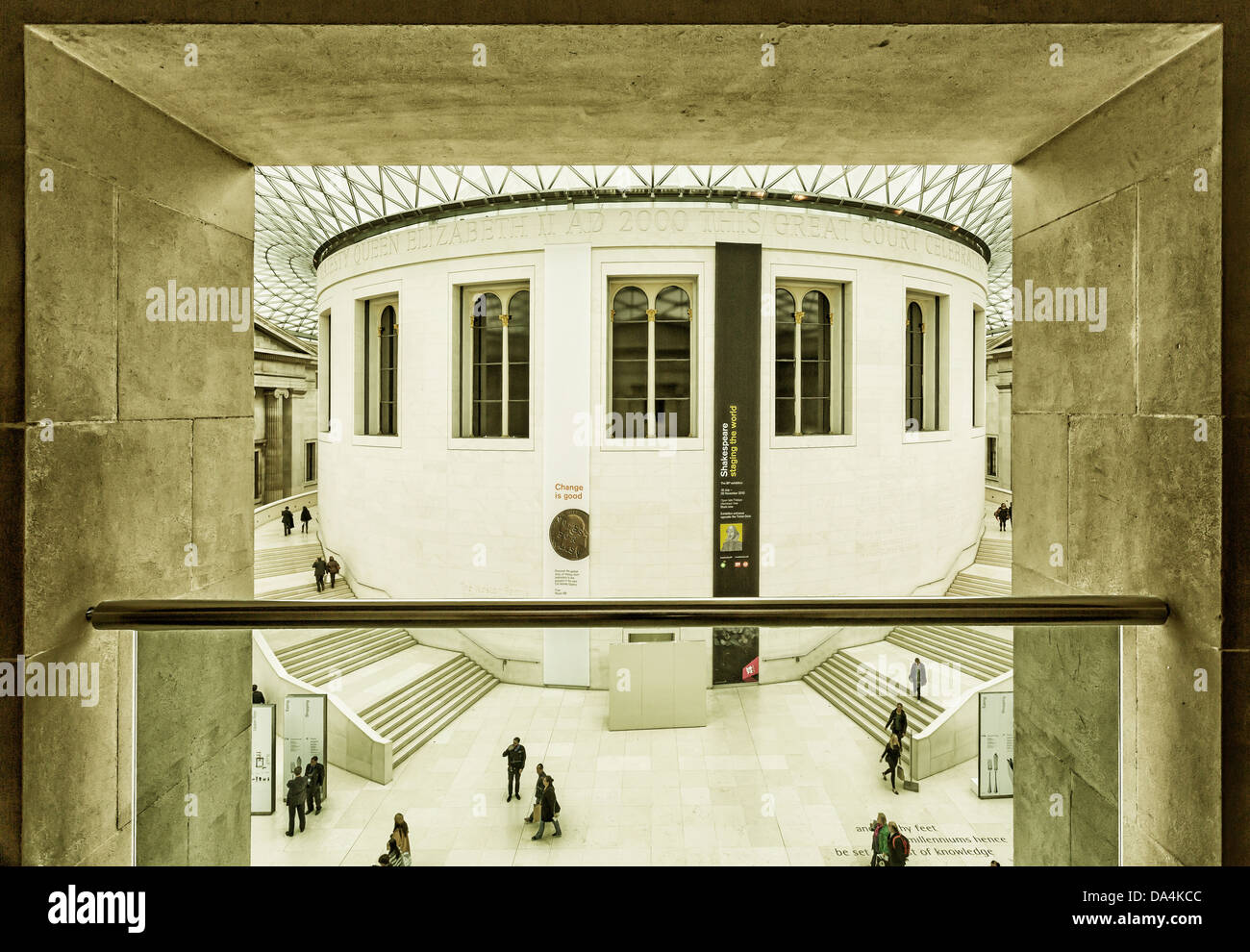 British Museum in London Stockfoto