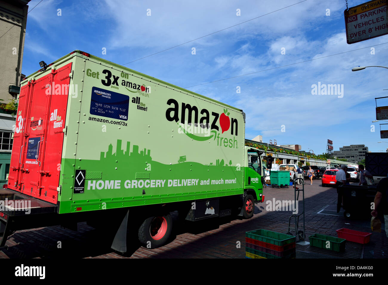 Amazon Lieferwagen Stockfotos und -bilder Kaufen - Alamy