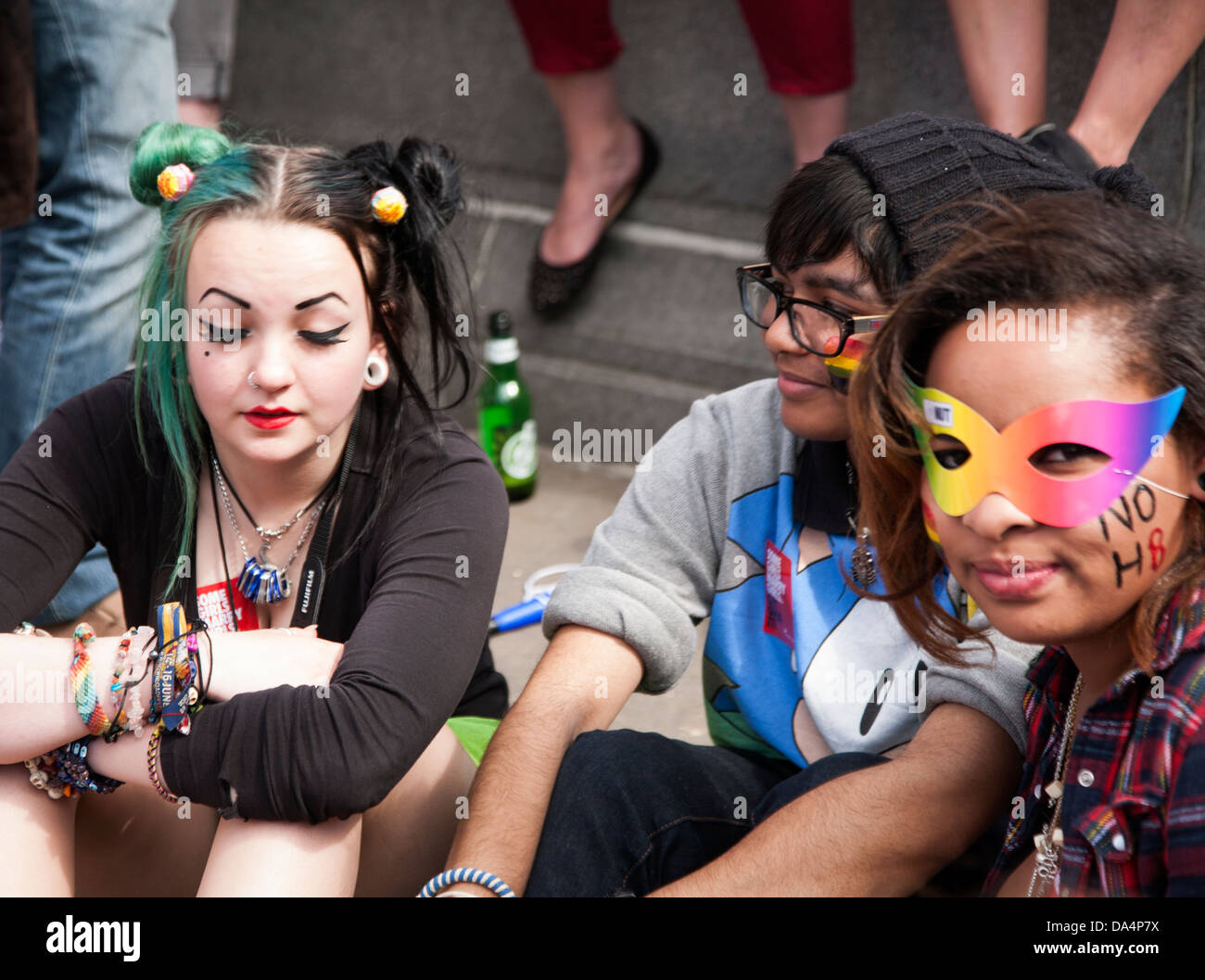 London-Gay-Pride 2013 Stockfoto