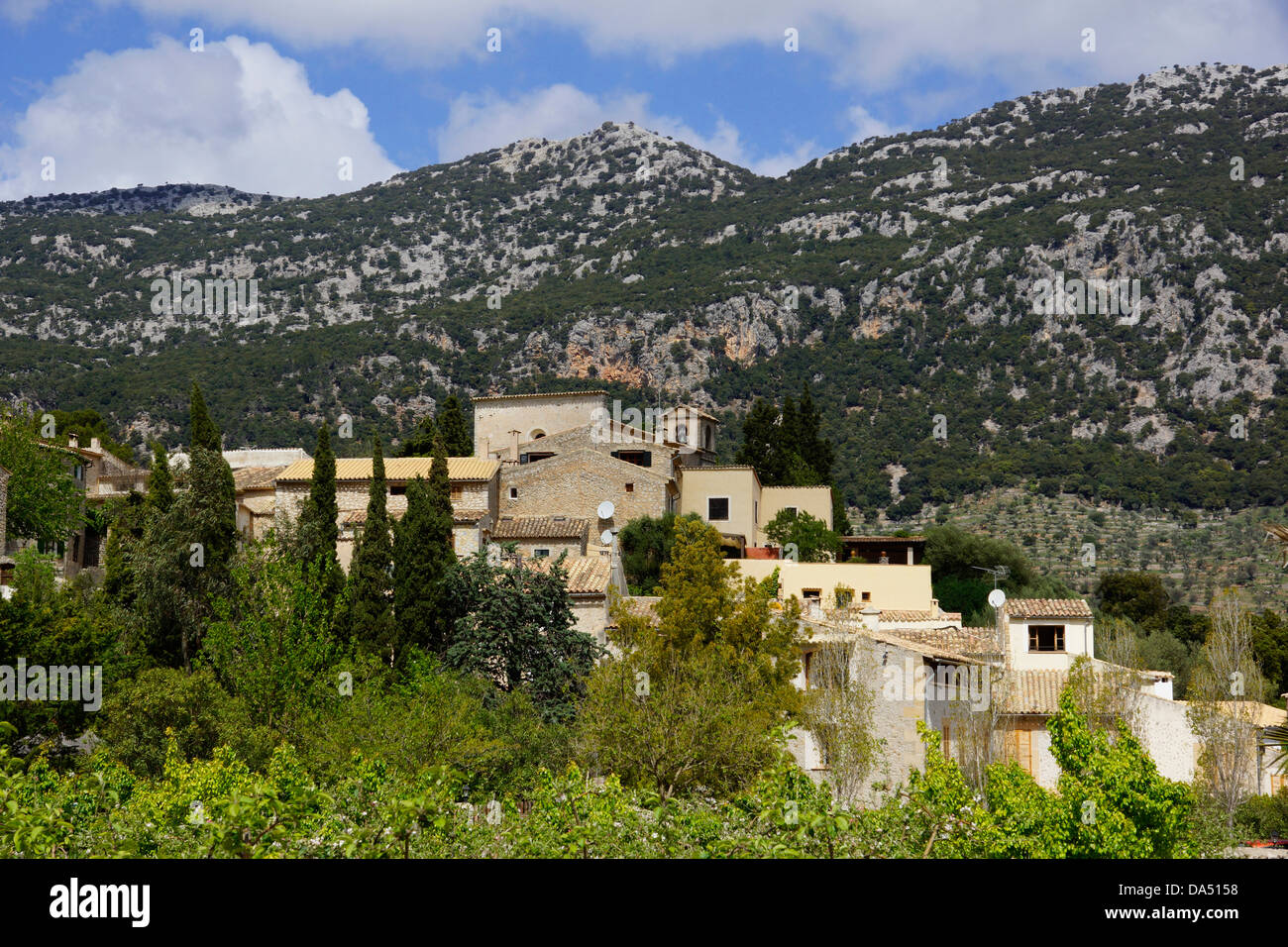 Orient, Dorf zwischen Bunyola und Alaro, Mallorca, Spanien Stockfoto