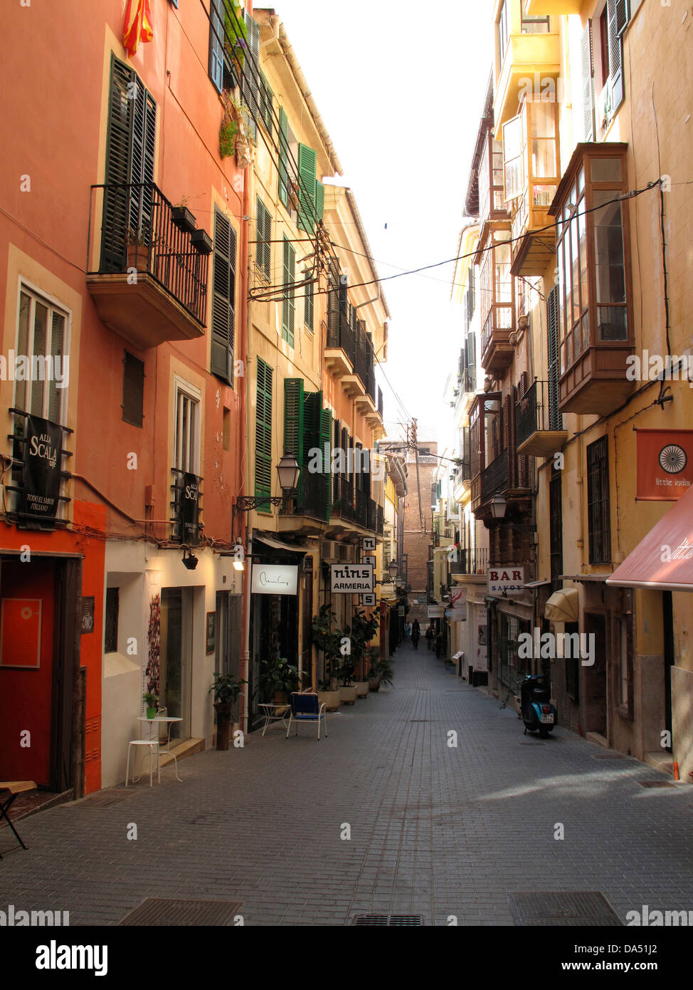 Palma De Mallorca, alte Stadt, Mallorca, Spanien Stockfoto