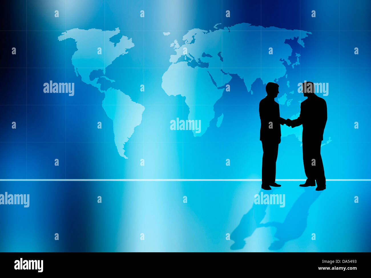 global Business-Konzept Stockfoto