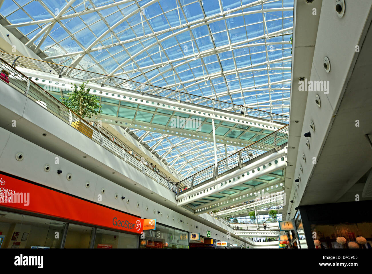 Vasco da Gama Einkaufszentrum Parque Das Nacoes Lissabon Portugal Stockfoto