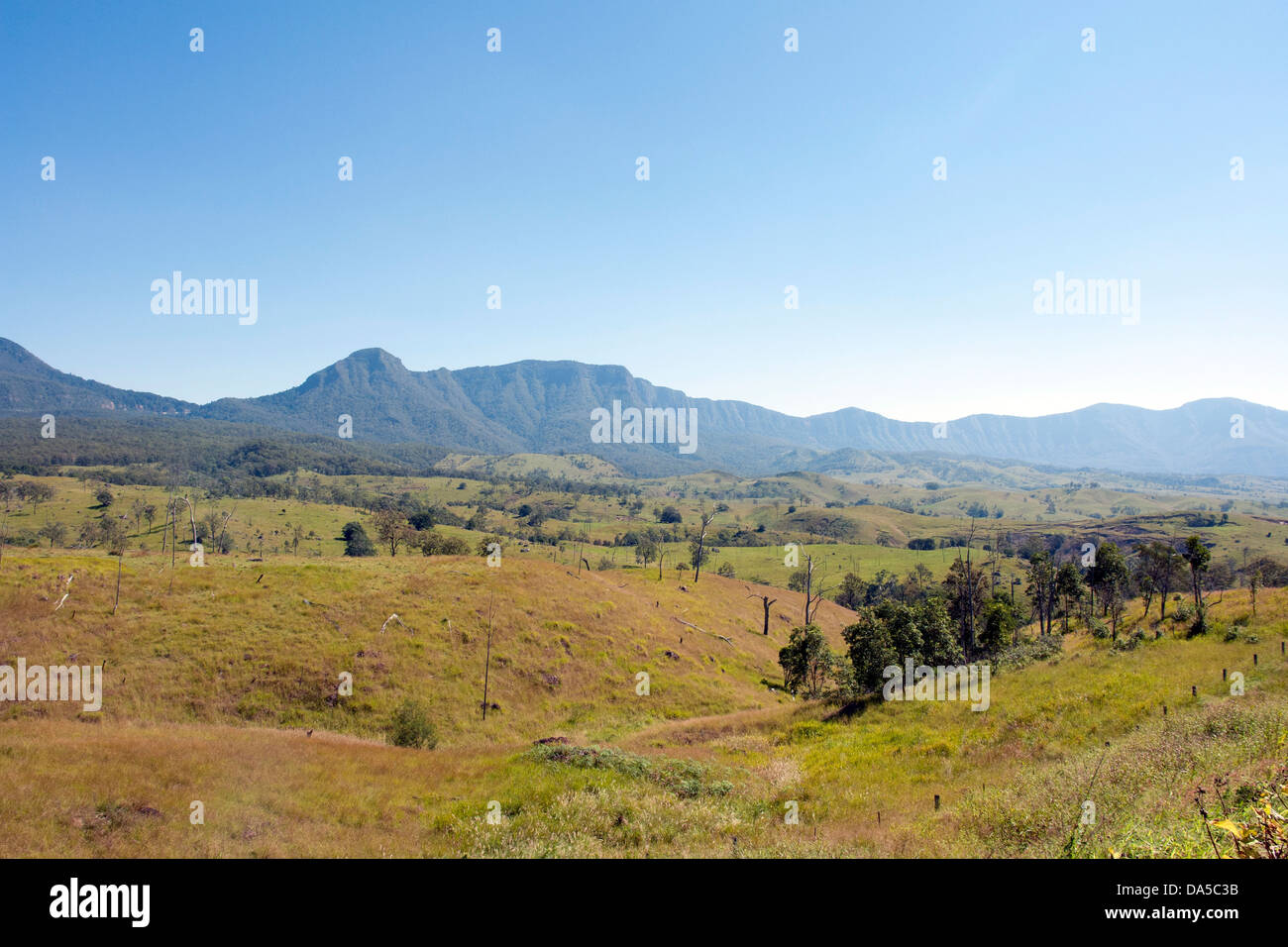 Australischen Great Dividing Range, Berge. Stockfoto
