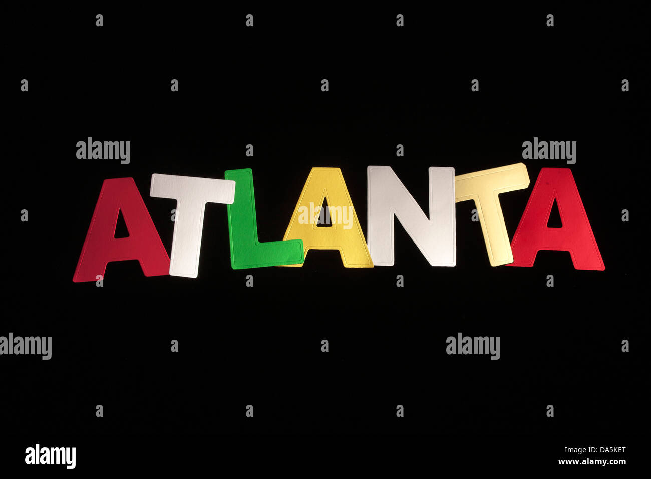 ATLANTA GEORGIA USA ZEICHEN Stockfoto