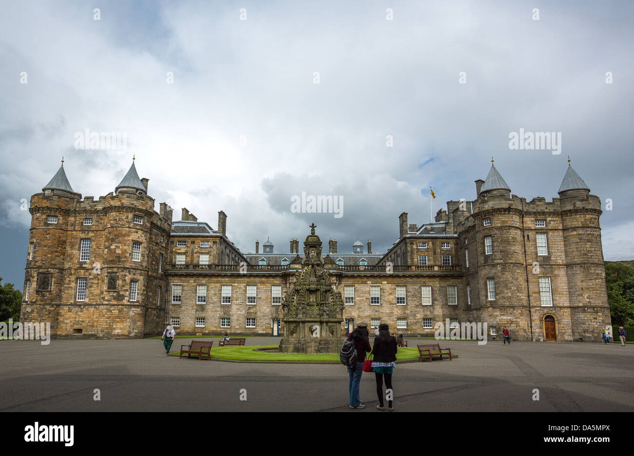 Europa Großbritannien, Schottland, Edinburgh, dem Palace of Holyroodhouse. Stockfoto