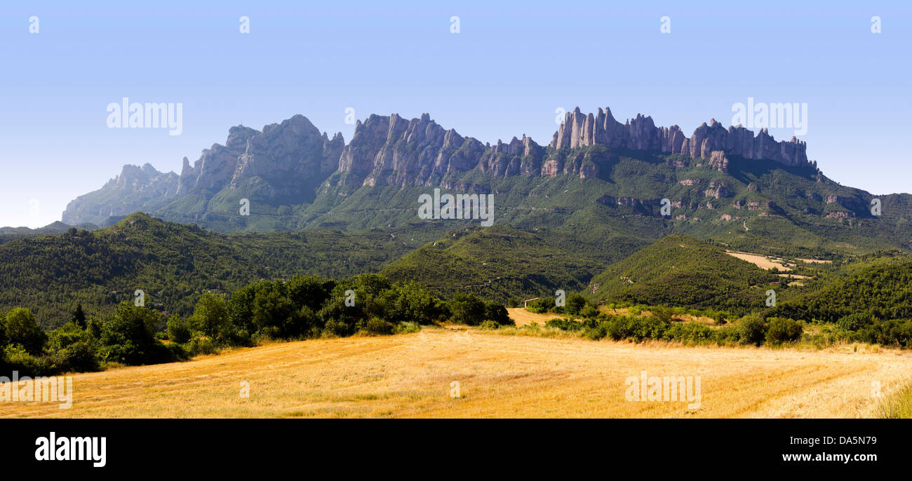 Montserrat Berg, Katalonien, Spanien Stockfoto