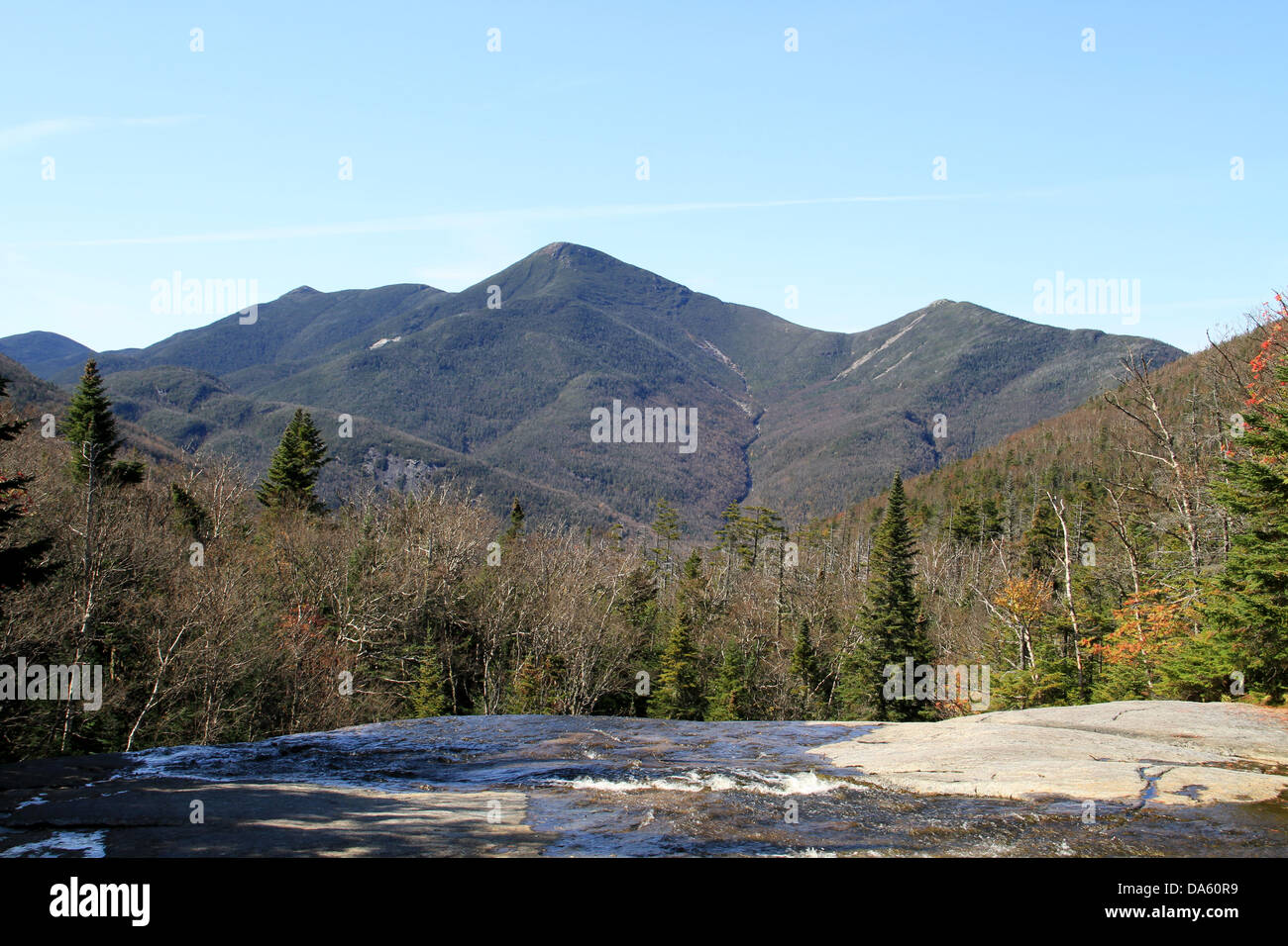 Blick auf die Berge Stockfoto