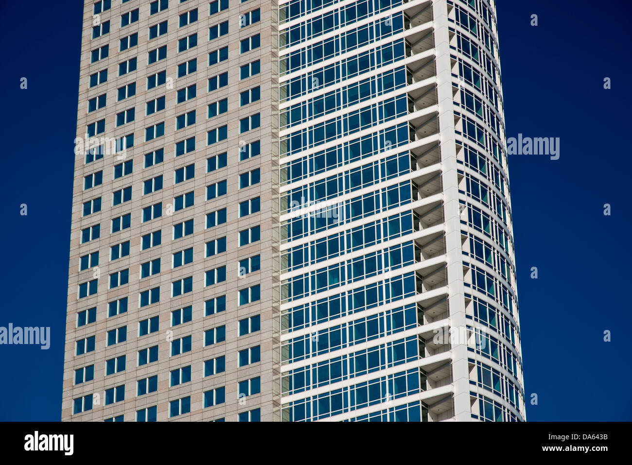 Turm, DZ Bank Deutsche Zentral-Genossenschaftsbank, Hauptsitz, Westendtower, Kronenhochhaus, Frankfurt Am Main, Frankfurt am Stockfoto