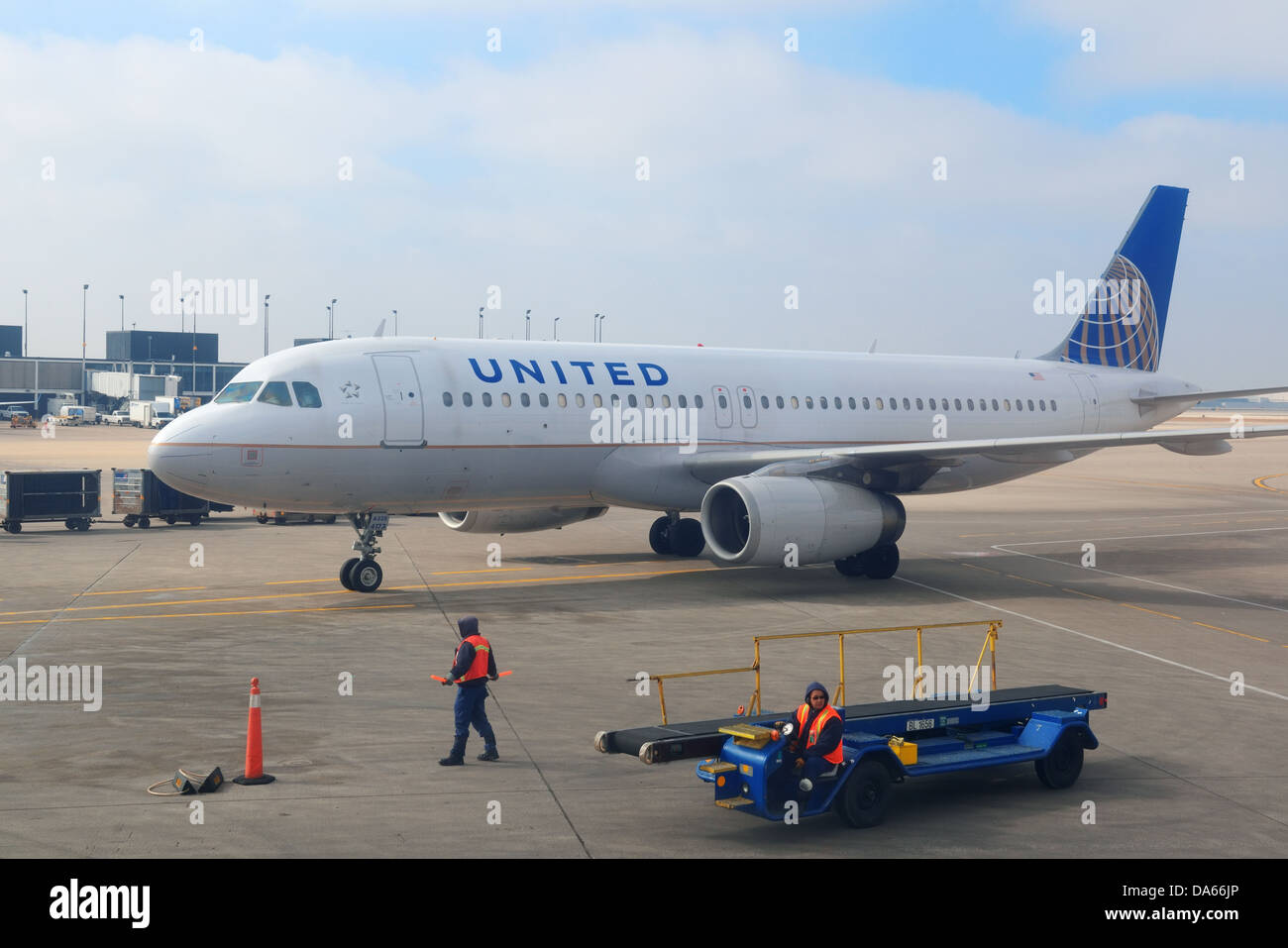 Chicago O' Hare Flughafen außen Stockfoto