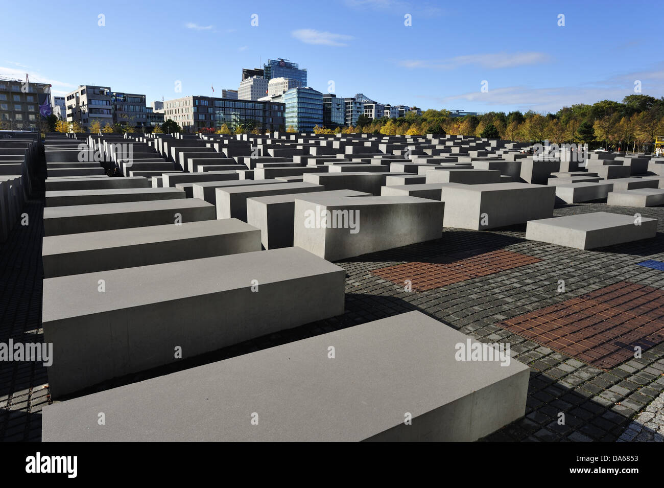 Berlin, Stadt, City, Denkmal, Holocaust, Juden, Europa, Deutschland Stockfoto
