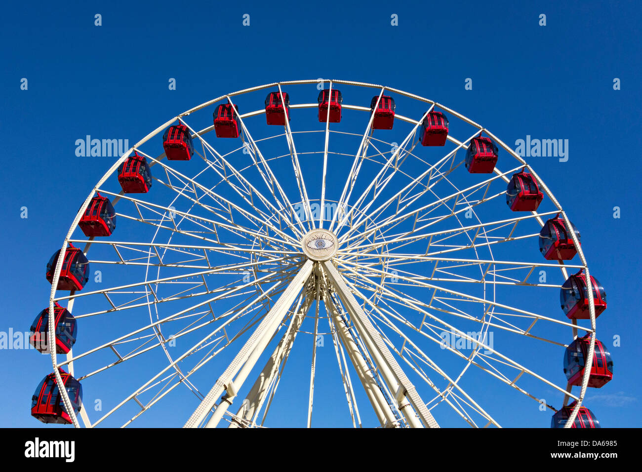 Riesenrad fahren, Fremantle Perth Western Australia Stockfoto