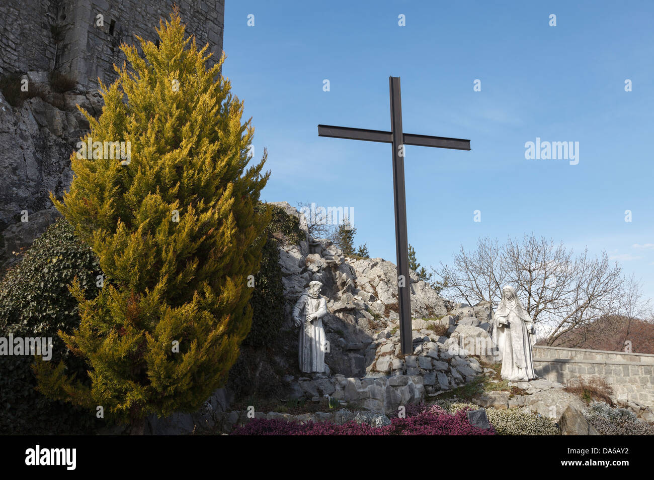 Heiligtum von Castelmonte, Friaul, Italien Stockfoto